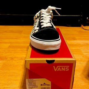 Vans “Old Skool” (Primary Check) Black/White